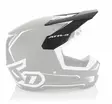 6D Helmet ATR-3 Visor Solid Gloss Black/White - Kypärän visiirit - D549332 - 1