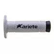 Ariete Vulcan Off-Road Grips Black-White - Moottoripyörän kahvakumit - D332382 - 1