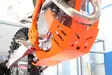 AXP Xtrem HDPE Skid Plate Orange KTM SXF250/SXF350/XCF250/XCF350 16-18 - Moottoripyörän pohjapanssarit - D243672 - 1