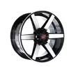 Barzetta Terreno BlackPolish alumiinivanne 7x16 - 16-tuumaiset alumiinivanteet - 499-185172 - 1