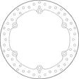 Brembo Serie Oro jarrulevy - Moottoripyörän jarrulevyt - D190932 - 1