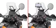 Givi Fairing upper bracket KTM 890 ADVENTURE (23) - Moottoripyörän katteet ja tuulenohjaimet - D485552 - 1