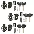 Givi Security lock lukkosarja sis. 3 lukkopesää + 6 avainta - Moottoripyörän laukkujen lisävarusteet - D130682 - 1
