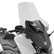 Givi Specific screen, transparent 65 x 61 cm (H x W) Yamaha T-MAX 530 (12-13) - Moottoripyörän katteet ja tuulenohjaimet - D159442 - 1