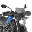 Givi Spoileriplexi, savu 28,5 x 36 cm SV 650 (16) - Moottoripyörän katteet ja tuulenohjaimet - D224482 - 1