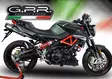 GPR Aprilia Shiver 900 2017/20 e4 Pair Racing slip-on exhaust Gpe Ann. Titaium - Moottoripyörän äänenvaimentimet - D422442 - 9