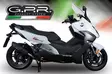 GPR Bmw C 650 Sport 2016/20 e4 EC-Approv. slip-on exhaust GP Evo4 Black Titanium - Moottoripyörän äänenvaimentimet - D426102 - 4