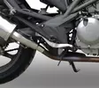 GPR Cagiva Raptor 650 2001/05 Pair EC-Approv. slip-on exhaust Furore Nero - Moottoripyörän äänenvaimentimet - D422472 - 8