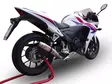 GPR Honda Cbr 500 R 2019/20 e4 EC-Approv. slip-on exhaust Deeptone Inox - Moottoripyörän äänenvaimentimet - D427432 - 5