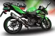 GPR Kawasaki Z 400 2018/20 e4 EC-Approv. slip-on exhaust GP Evo4 Titanium - Moottoripyörän äänenvaimentimet - D426452 - 8
