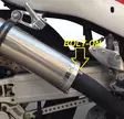 GPR Kawasaki ZXR 400 R 1990/98 EC-Approv. bolt-on silencer Inox Tondo / Round - Moottoripyörän äänenvaimentimet - D422322 - 2