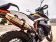 GPR Ktm Adventure 890 - 890 R Rally 2021/2022 e5 Racing slip-on exhaust Deeptone - Moottoripyörän äänenvaimentimet - D427822 - 5