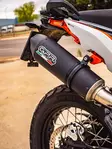 GPR Ktm Duke 890 L 2021/2022 e5 EC-Approv. slip-on exhaust GP Evo4 Black Titaniu - Moottoripyörän äänenvaimentimet - D426522 - 7