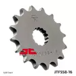 JT Eturatas JTF558.16 - Moottoripyörän eturattaat - D432082 - 1
