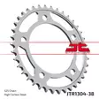 JT Takaratas JTR1304.38 - Moottoripyörän takarattaat - D432342 - 1