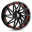 Keskin-Tuning KT20 Matt Black Red Inside alumiinivanne 8.5x19 - 19-tuumaiset alumiinivanteet - 499-90632 - 1