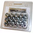 Kuusiokolo aluvannemutterisarja 1,25mm nousu, 12mm, 16 kpl - Pyöränpultit ja mutterit 12x1.25mm - 499-13602 - 2