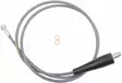 Magura Hymec letku 1045mm - Moottoripyörän kytkimen työsylinterit - D147582 - 1