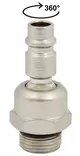 Nivelliitin 3/8" ulkokierteellä 360ast - Paineilmaliittimet - LX6492 - 1
