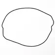 ProX Clutch Cover Gasket CR250 '02-07 - Moottoripyörän tiivisteet ja laakerit - D137502 - 1