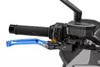 Puig Foldable Brake Lever 4.0. C/Blue Selector C/Gold - Moottoripyörän vivut ja vivunrungot - D529532 - 1