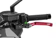 Puig Foldable Clutch Lever 4.0 C/Red Selector C/Green - Moottoripyörän vivut ja vivunrungot - D529632 - 1