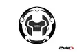 Puig Fuel Cap Cover Mod.Naked Suzuki C/Grey - Mallikohatiset tarrasarjat - D303252 - 1