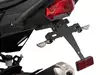 Puig License Support Kawasaki X-Versys 17-18' C/Black - Moottoripyörän rekisterikilven telineet - D302612 - 1