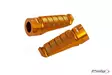 Puig Pair Footrests Hi-Tech Racing Right/Left C/Gold - Moottoripyörän jalkatapit - D299472 - 1