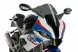 Puig Racing Screen Bmw S1000Rr 19'- C/Dark Smoke - Moottoripyörän katteet ja tuulenohjaimet - D337652 - 1