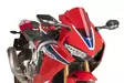 Puig Racing Screen Honda Cbr1000Rr 17-18'' C/Red - Moottoripyörän katteet ja tuulenohjaimet - D302502 - 1