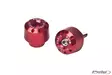 Puig Short Bar End Aluminum Honda C/Red - Ohjaustangon päät ja painot - D300032 - 1