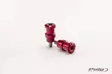 Puig Spools By Pair Hi-Tech Parts Diam.8Mm C/Red - Moottoripyörän kaatumatapit - D299072 - 1