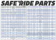 Safe Ride Parts, Kaukosammutin - Moottorikelkan tappokatkaisijat - D536742 - 2
