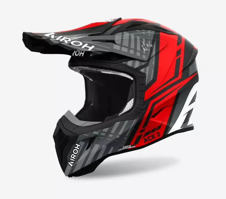 Airoh Aviator Ace 2 Proud punainen crossikypärä - Crossikypärät - D490972 - 1