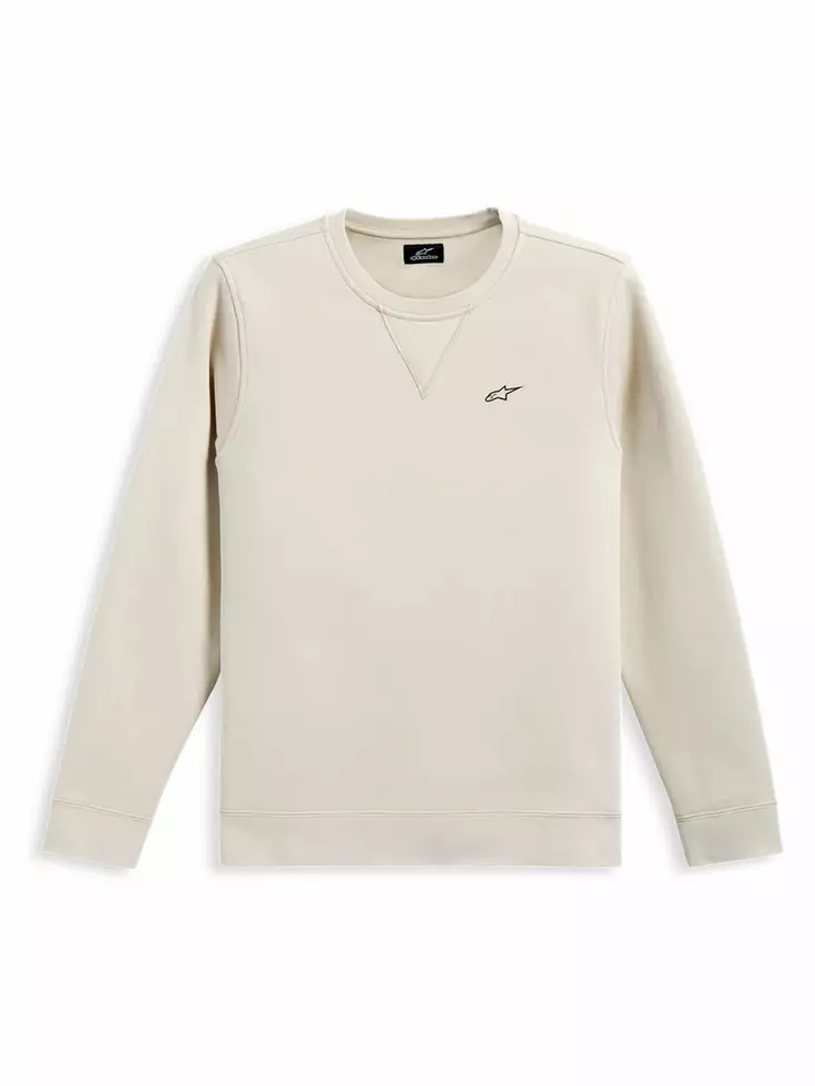 Alpinestars Fleece Positive Crew Off White - Hupparit ja svetarit - D520092 - 1