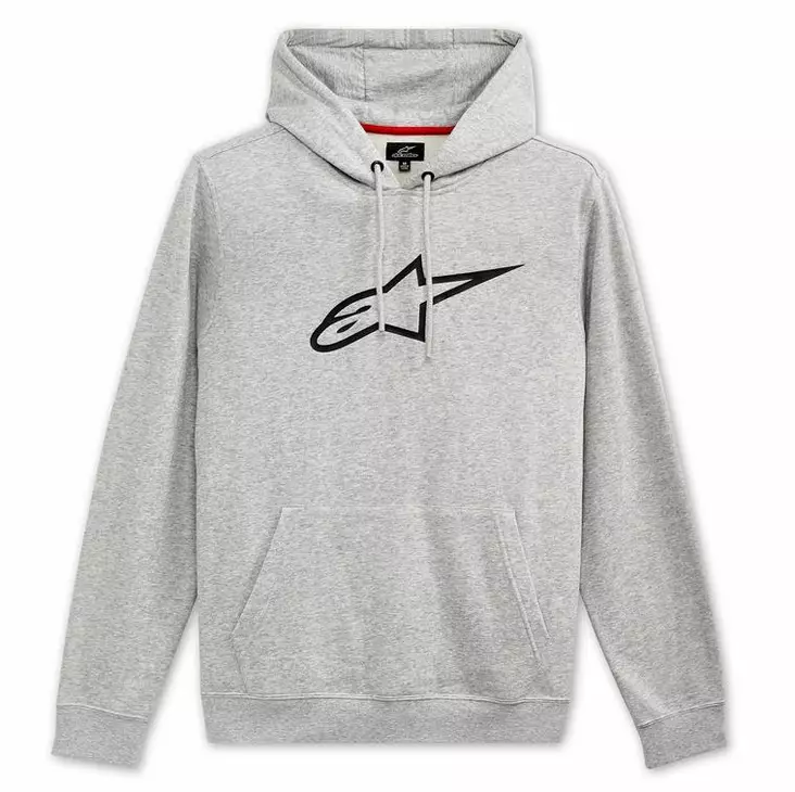 Alpinestars Hoodie Angless v2 Harmaa/Musta - Hupparit ja svetarit - D500142 - 1