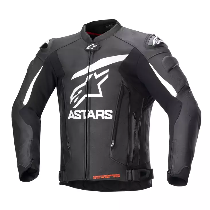 Alpinestars Nahkatakki GP Plus R v4 Musta/Valkoinen - Moottoripyörä nahkatakit - D489242 - 1