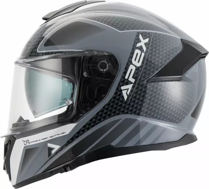 APEX Kypärä FT300 New York harmaa/musta - Umpikypärät - D508062 - 1