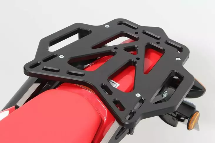 AXP Rear Rack HDPE 15mm Black Honda CRF300L/CRF300L RALLY 21- - Moottoripyörän pohjapanssarit - D417462 - 1