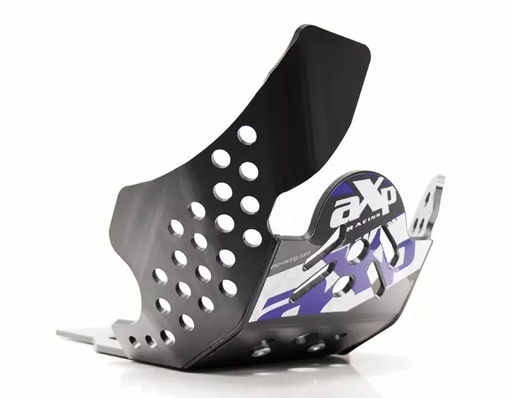 AXP Skid Plate PHD 6mm Black Yamaha YZ250F/FX/WR250F 19- / Fantic XE250F 21- - Moottoripyörän pohjapanssarit - D268912 - 1