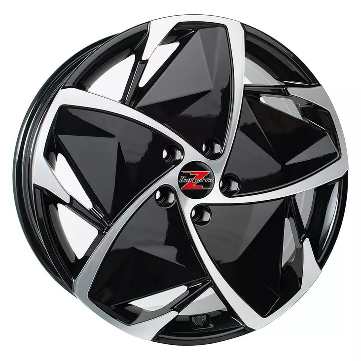 Barzetta Elettrico Black Polished Sähköauton alumiinivanne 8.0x19 - 19-tuumaiset alumiinivanteet - 499-164512 - 1