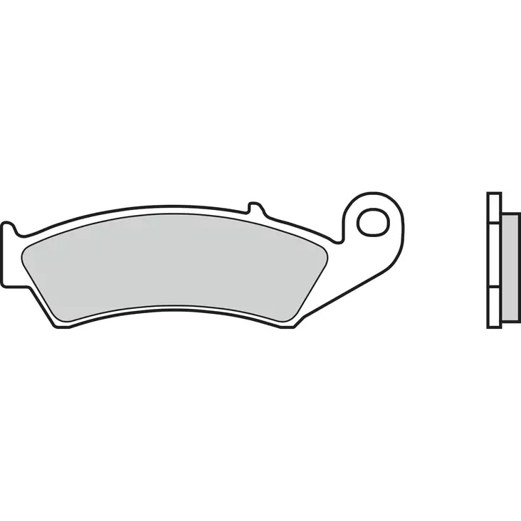 Brembo Jarrupalat Carbon-Ceramic - Moottoripyörän jarrupalat - D105232 - 1