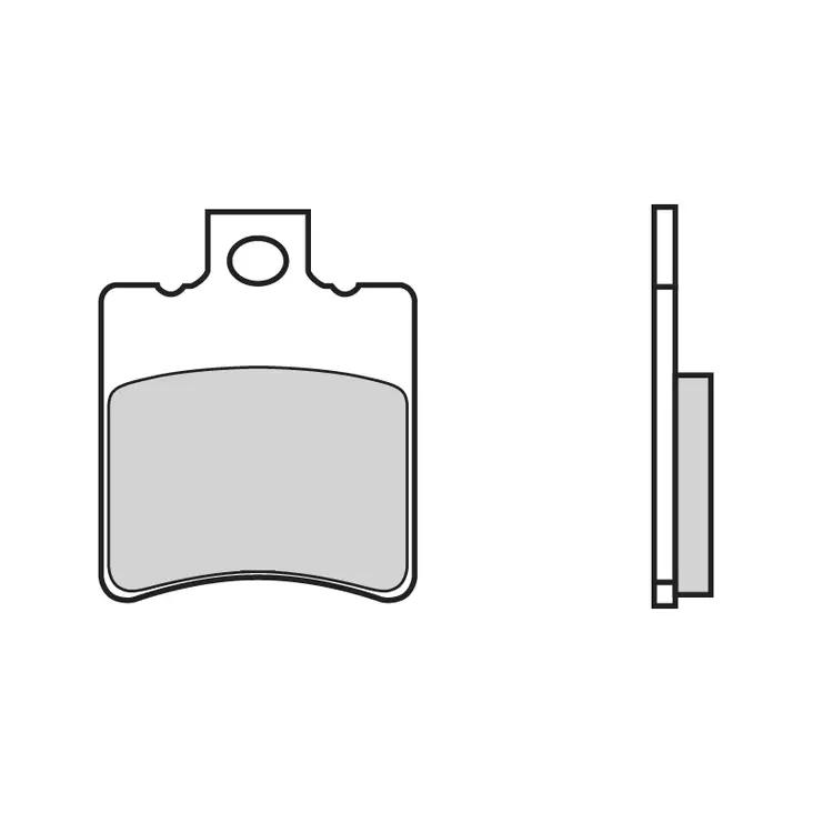 Brembo Jarrupalat Carbon-Ceramic OEM - Mopon ja skootterin jarrupalat - D151182 - 1