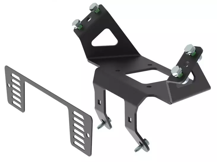 Bronco vinssin kiinnikesarja Polaris Ranger 400,800,900,570 - Mönkijän vinssien kiinnityssarjat etu - D129142 - 1