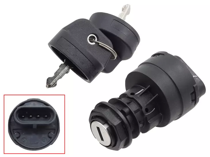 Bronco Virtalukko Polaris - Mönkijän virtalukot - D513712 - 1