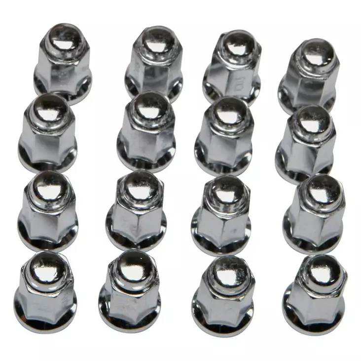 BSK Pyöränmutterisarja 12mm 60° kartio 1,25mm - Mönkijän pyörän mutterit ja kapselit - D436622 - 1