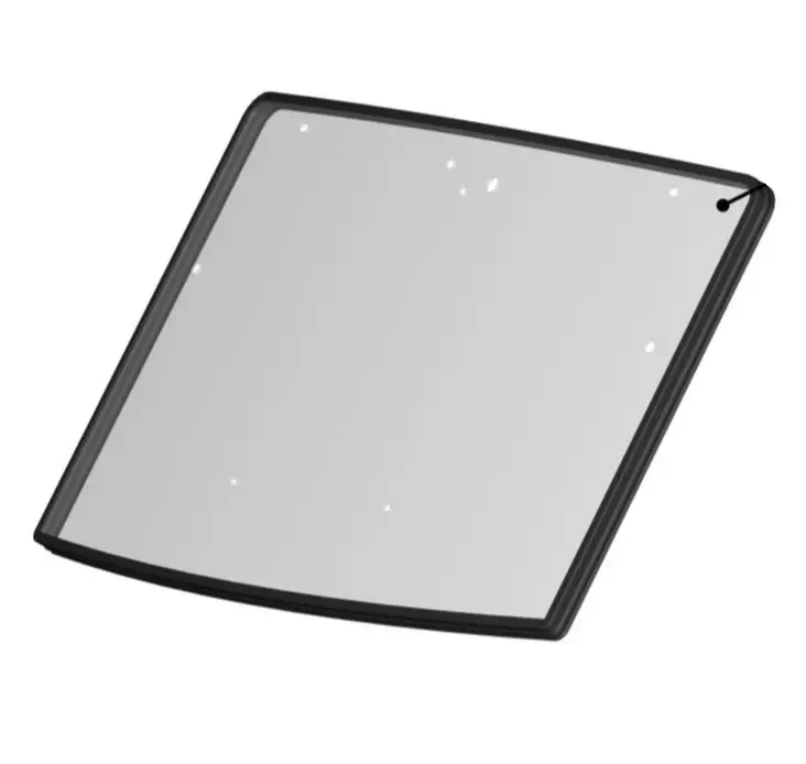 DFK Etulasi sis.tiiviste Polaris Ranger 1000 - DFK hyttien varaosat ja tarvikkeet - D517332 - 1