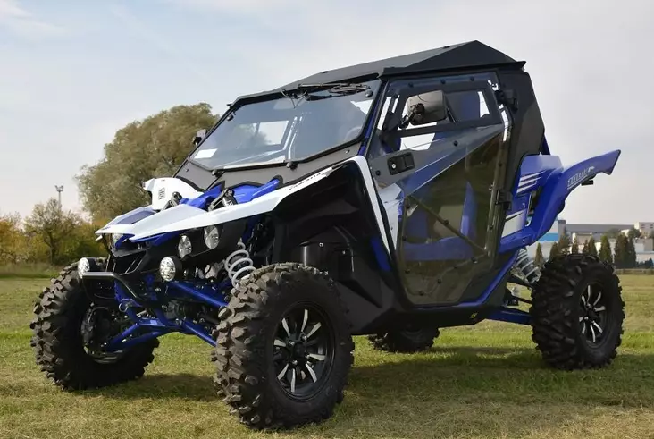 DFK Täysi Ohjaamo ILMAN LÄMPPÄRI + pyyhin/pesin Yamaha YXZ 1000R 2016-2018 - Mönkijän DFK lämpöhytit - D503722 - 1