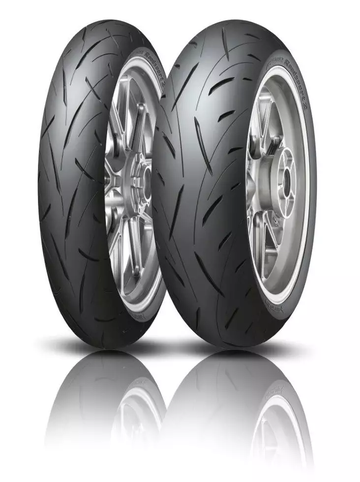 Dunlop Sportmax Roadsport 2 200/55ZR17 (78W) TL Re. - Sport-Touring moottoripyörän renkaat - D269522 - 1